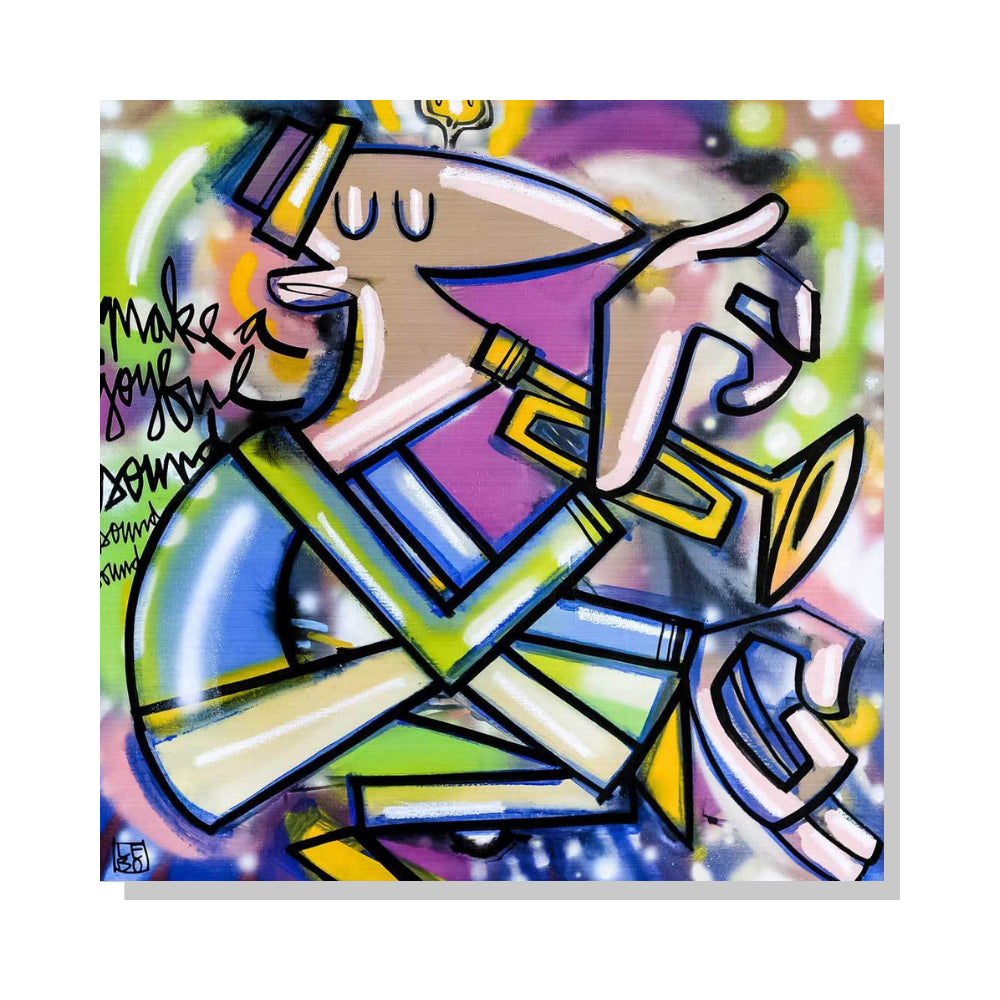 Make a Joyful Sound - Mineral Print